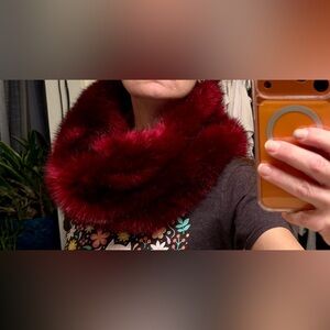 Vintage Lavaii Faux Fur Infinity Scarf